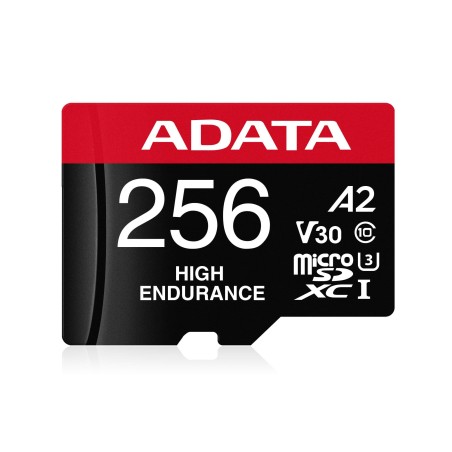 ADATA 256 GB MicroSDXC UHS-I Class – High Speed, Reliable Storage (AUSDX256GUI3V30SHA2-RA1)